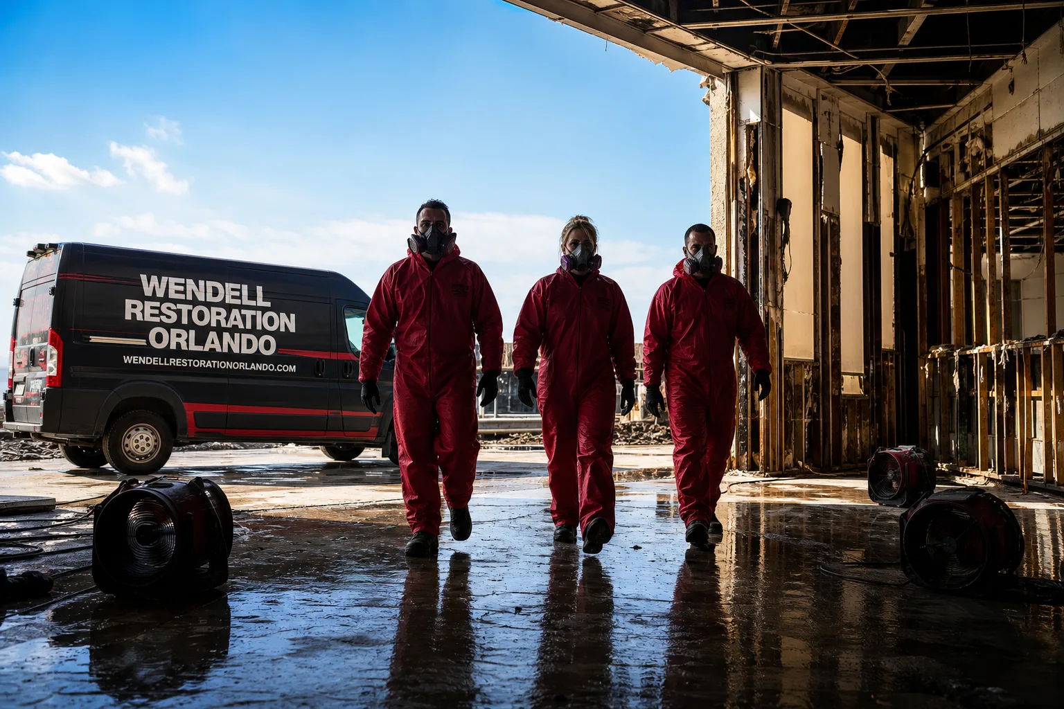 Wendell Restoration Orlando damage restoration team